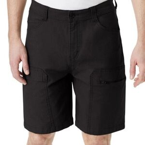 Bass Outdoor Mens Pro Cargo Shorts Size 36 Caviar Black NWT